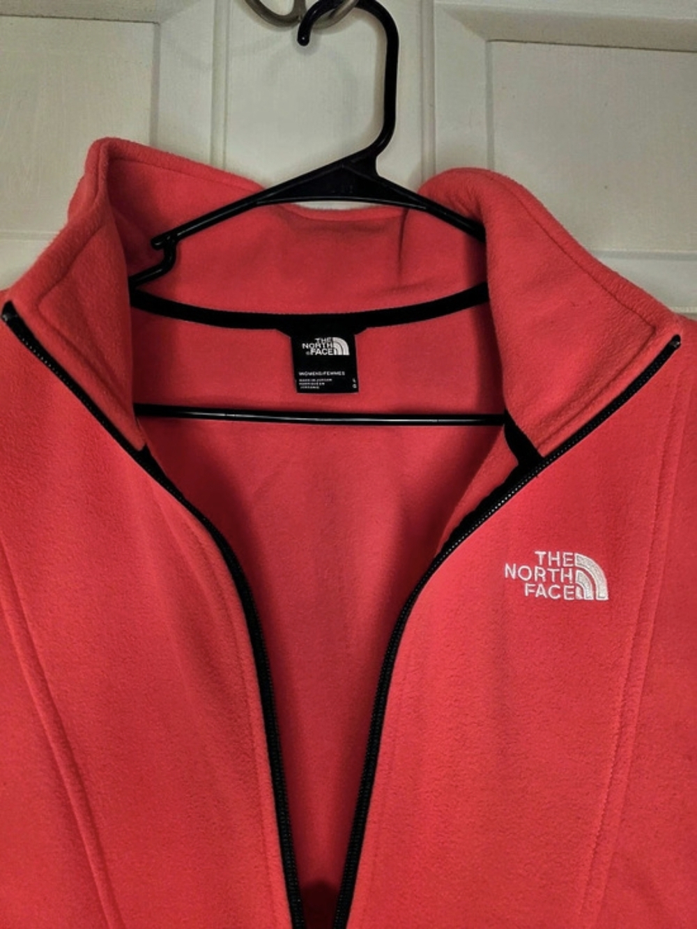 The North Face Gordon Lyons Full-Zip Fleece Pullover in Pink Size Large NWT - Picture 2 of 5